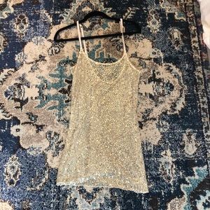 Free People Sequin Slip